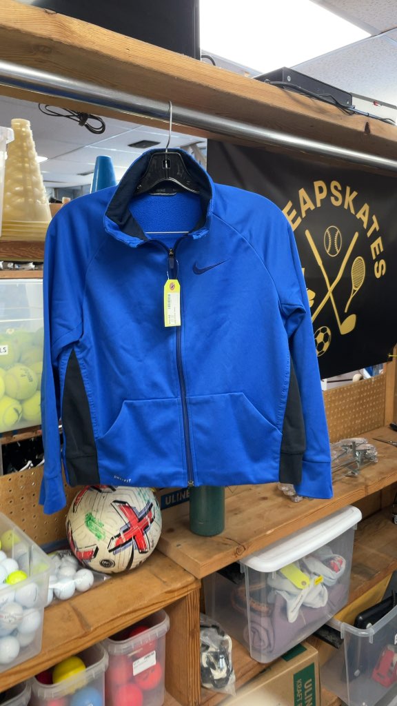 Nike Dri-FIT Blue Full-Zip Jacket