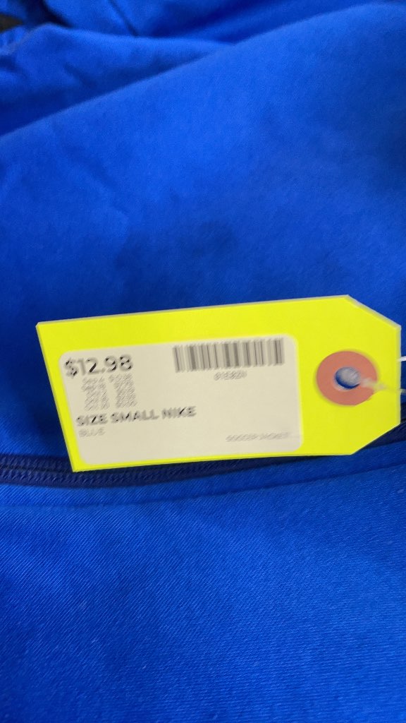 Nike Dri-FIT Blue Full-Zip Jacket