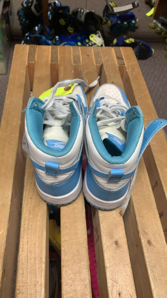 Nike Dunk High Blue/White Sneakers Ladies Size 7
