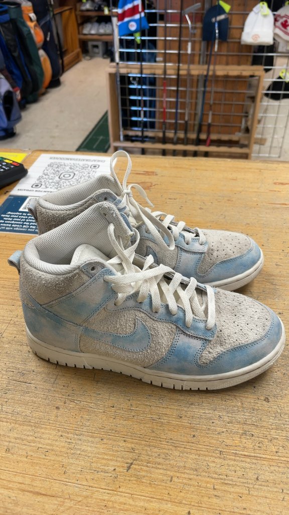 Nike Dunk High Blue/White Sneakers Size 8