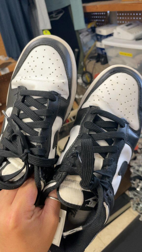 Nike Dunk Low Black White Panda Sneakers