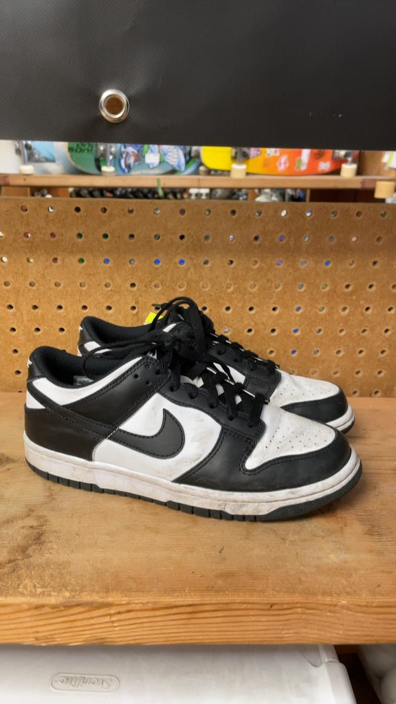 Nike Dunk Low Black/White Size 6.5
