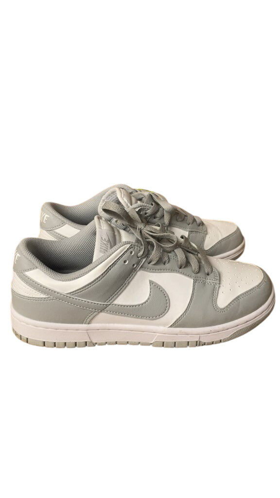 Nike Dunk Low Grey/White Sneakers - Size 9
