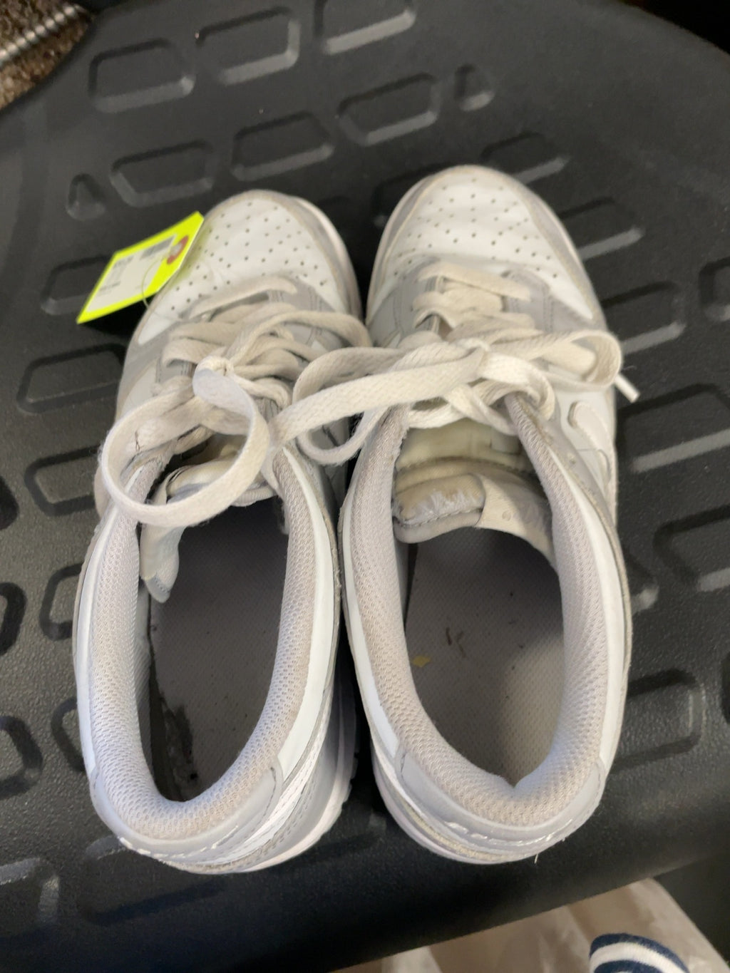 Nike Dunk Low Grey/White Sneakers - Youth Size 6Y