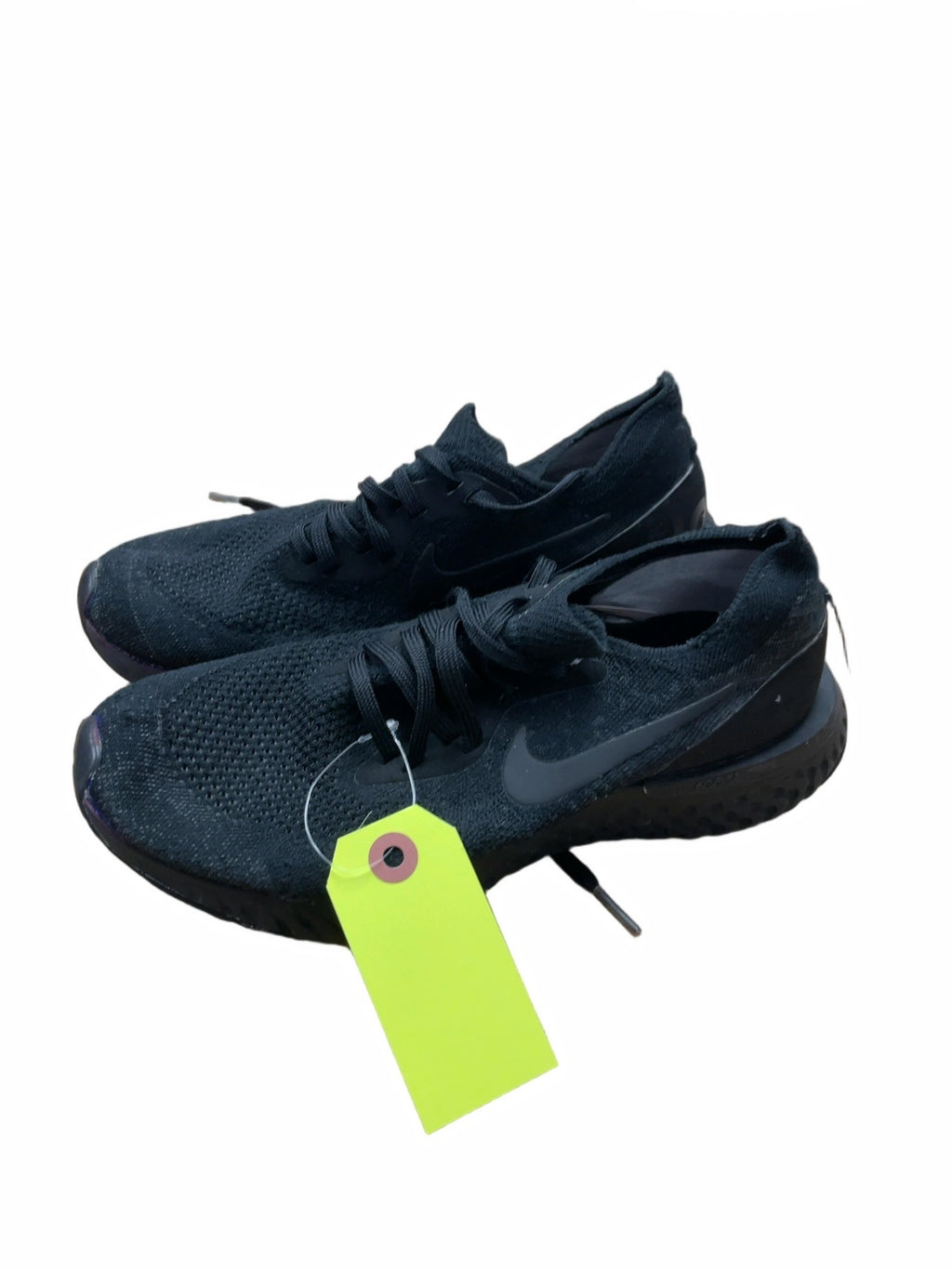 Nike Epic React Flyknit Running Shoes - Black - Size 8