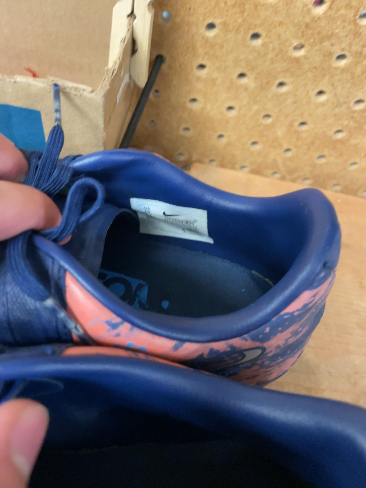 Nike Force9 Size 10 Soccer Cleats