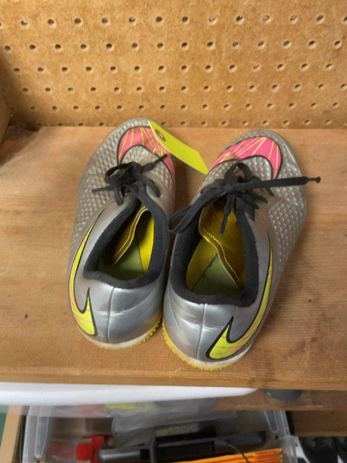 Nike Hypervenom Size 5Y Indoor Soccer Shoes