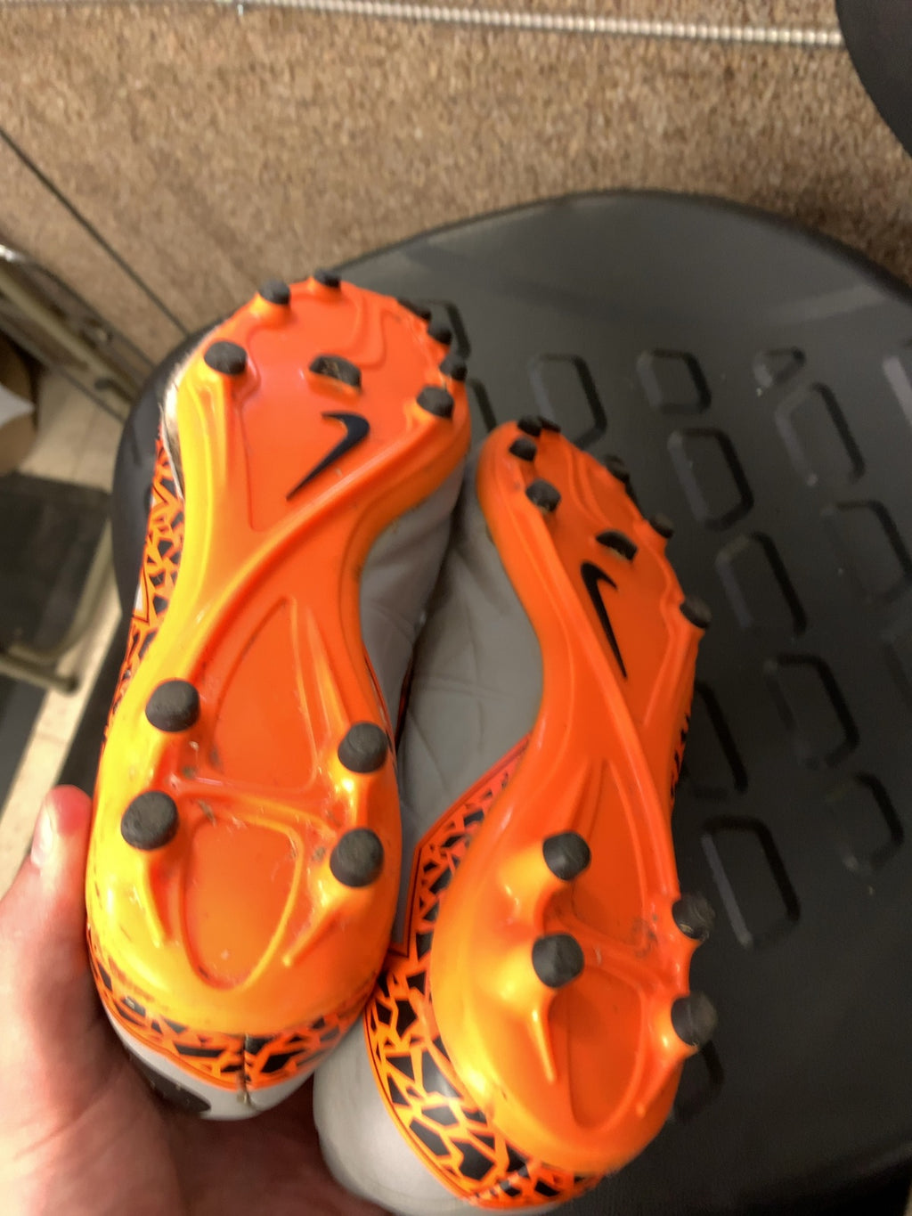 Nike Hypervenom Size 9.5 US Soccer Cleats