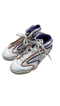 Nike Jordan Women's OG Sneakers - White/Orange/Purple - Size 7.5