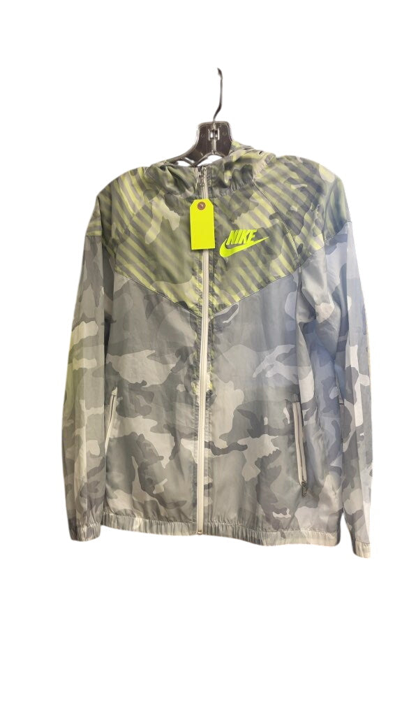 Nike Junior XL Camo Windbreaker Rain Jacket