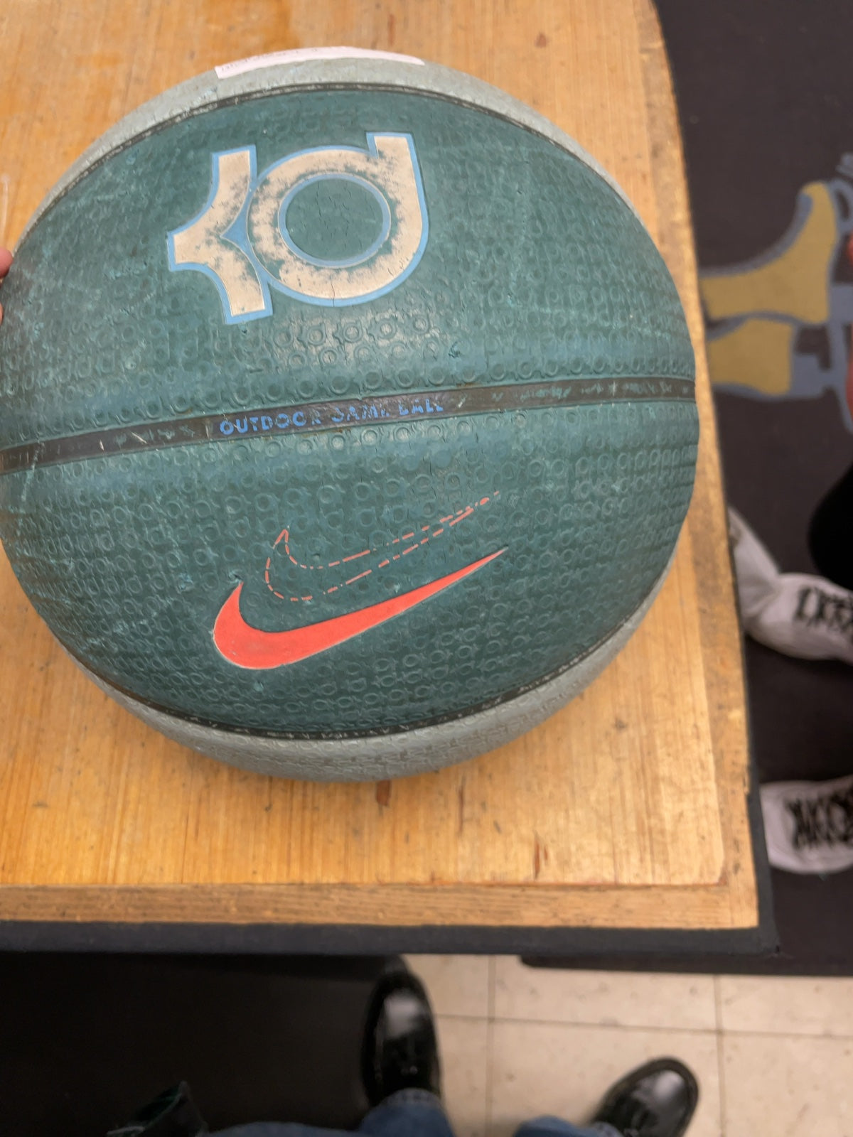 Nike KD Outdoor Game Ball Green