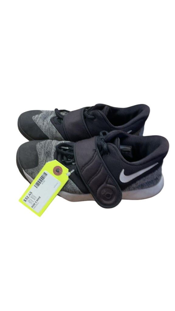 Nike KD Youth Basketball Shoes Size 3 Grey/Black