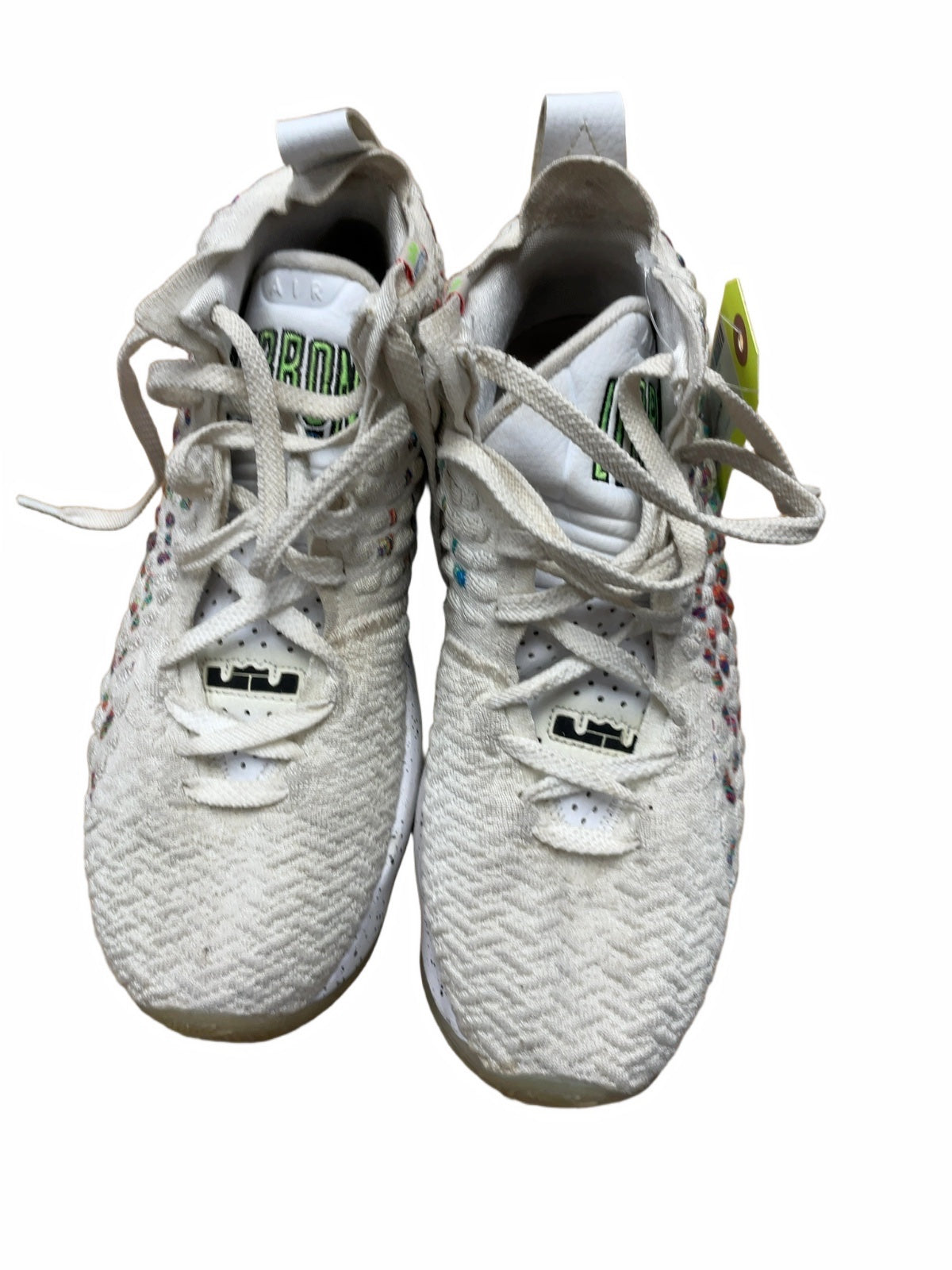 Nike LeBron 17 7Y White Basketball Shoes