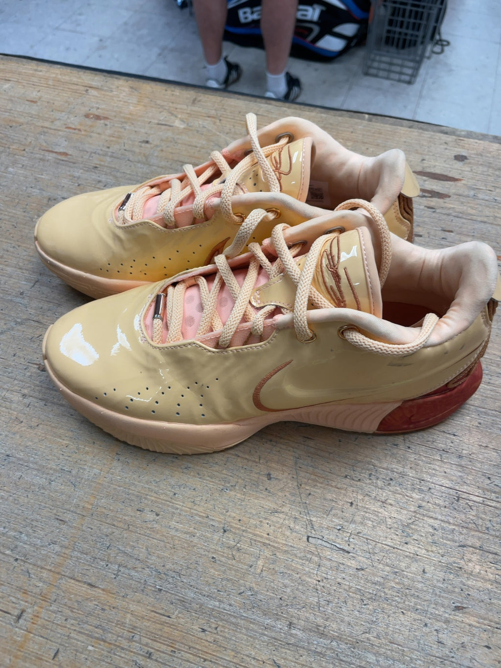Nike LeBron 21 Size Men's 8.5 Orange Basketball Shoes