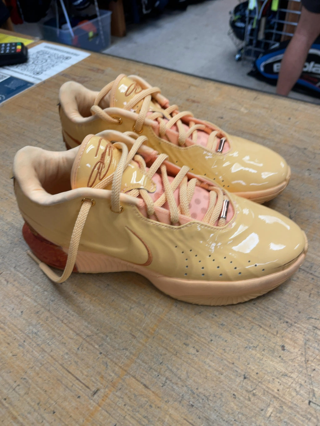 Nike LeBron 21 Size Men's 8.5 Orange Basketball Shoes