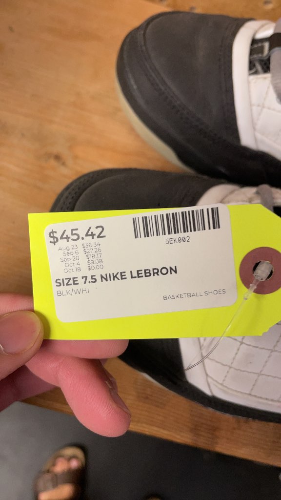Nike LeBron Basketball Shoes - Size 7.5