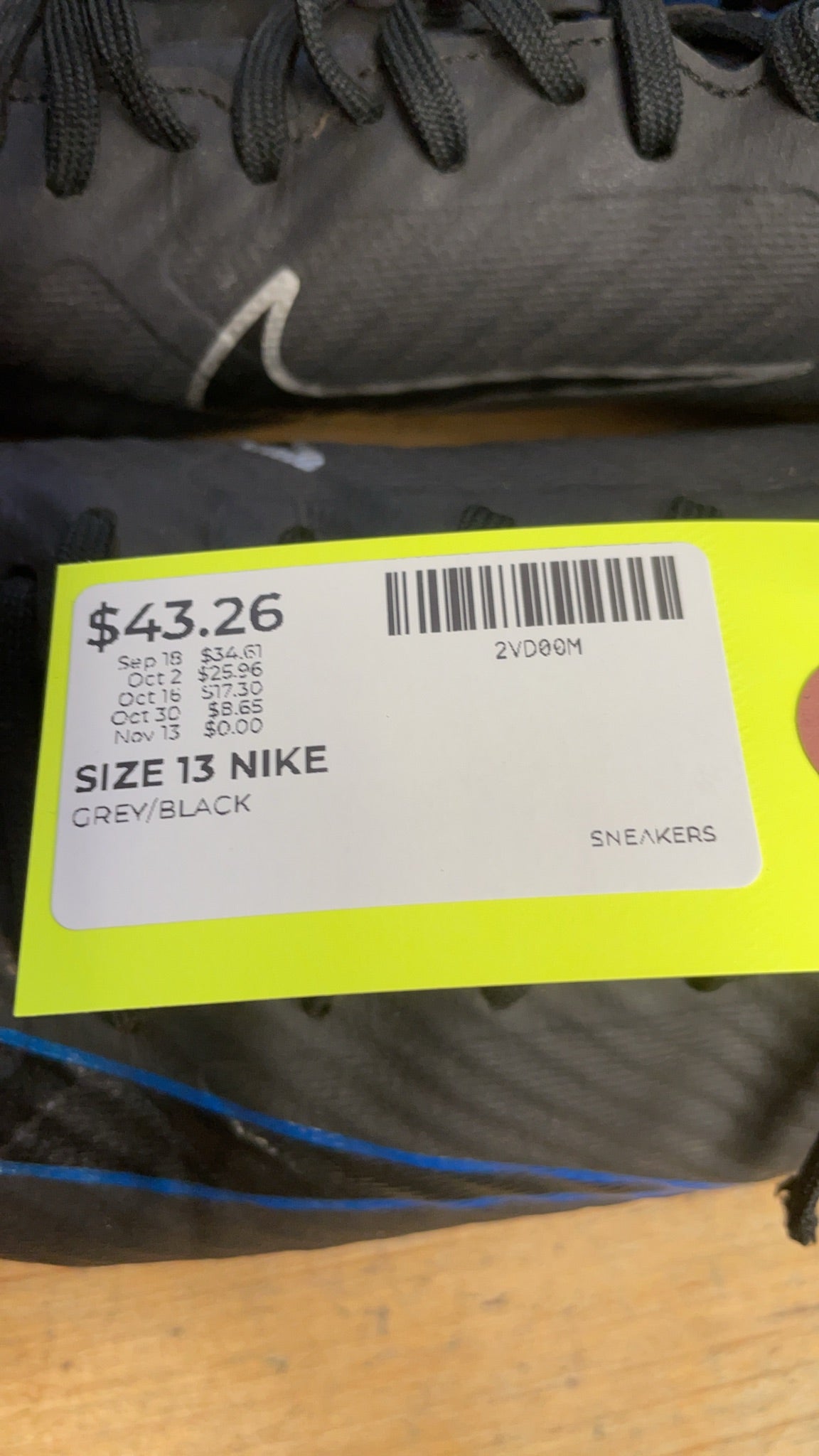 Nike Mercurial Air Zoom Size 13 Soccer Cleats