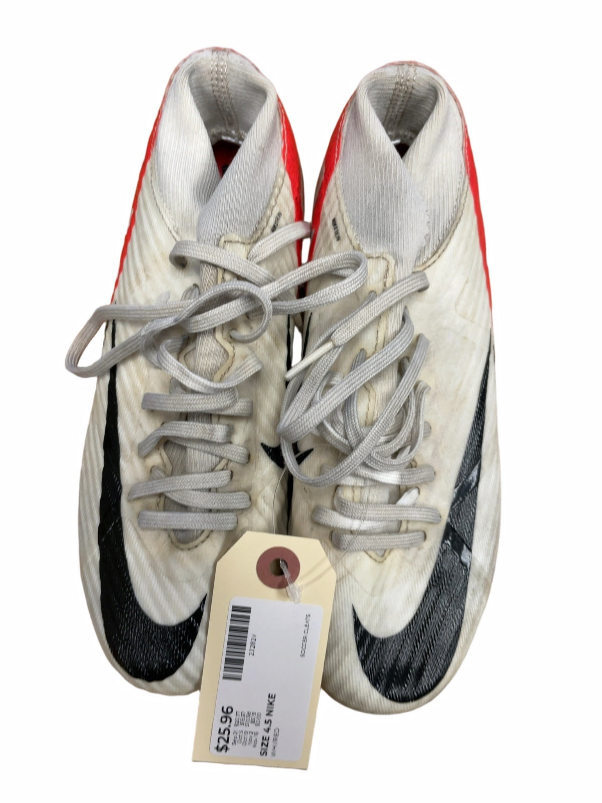 Nike Mercurial Air Zoom Size 4.5 Soccer Cleats