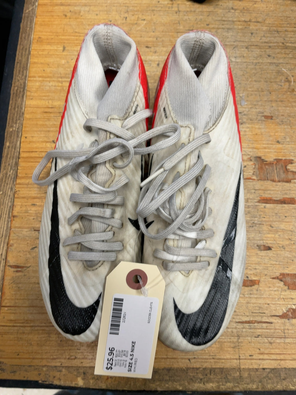 Nike Mercurial Air Zoom Size 4.5 Soccer Cleats