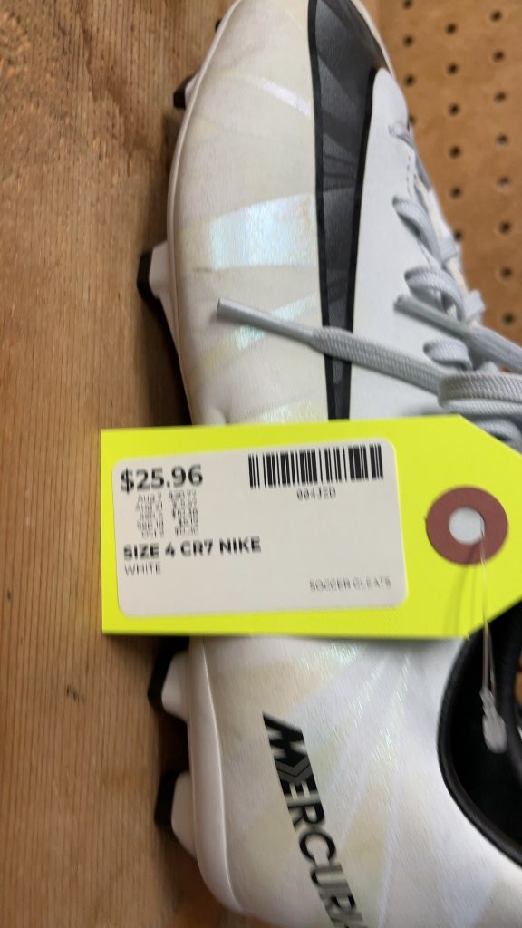 Nike Mercurial CR7 Soccer Cleats - Size 4