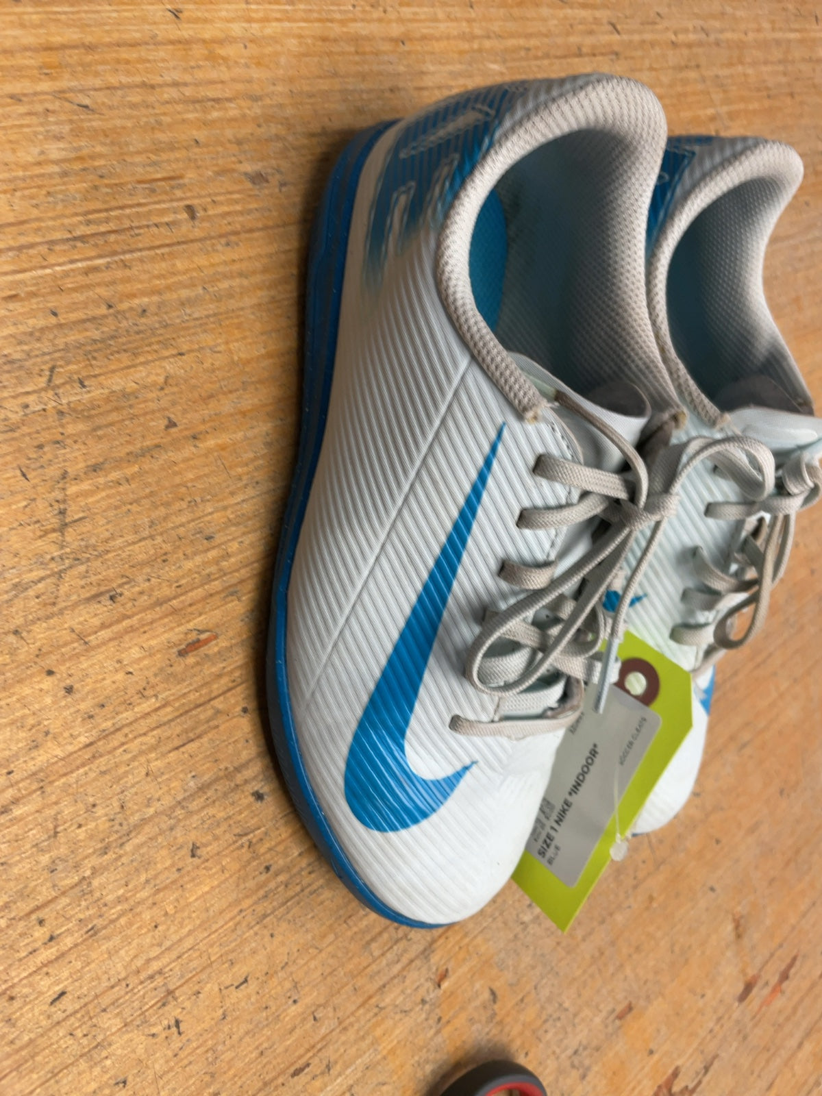 Nike Mercurial Size 1 Indoor Soccer Shoes