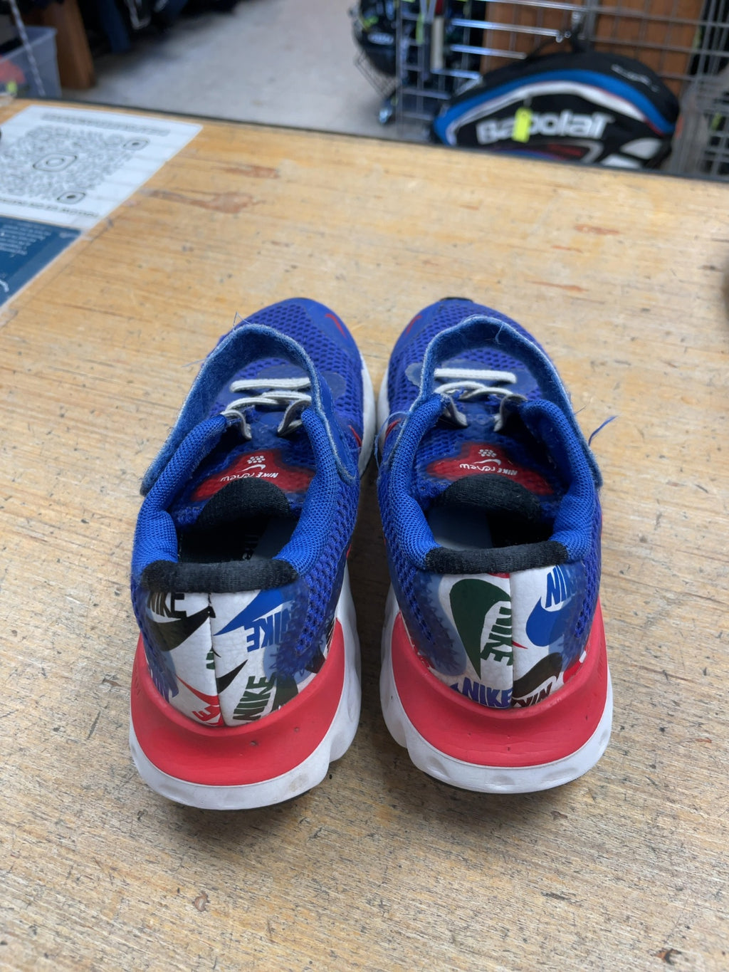 Nike Renew Size 13.5C Blue Runners