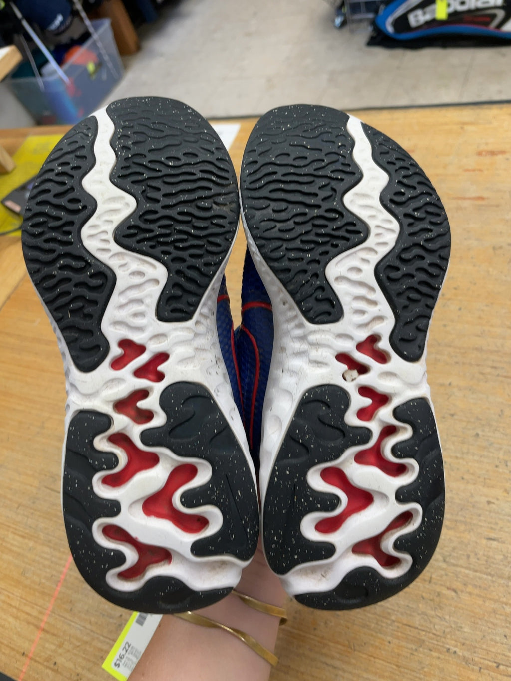Nike Renew Size 13.5C Blue Runners