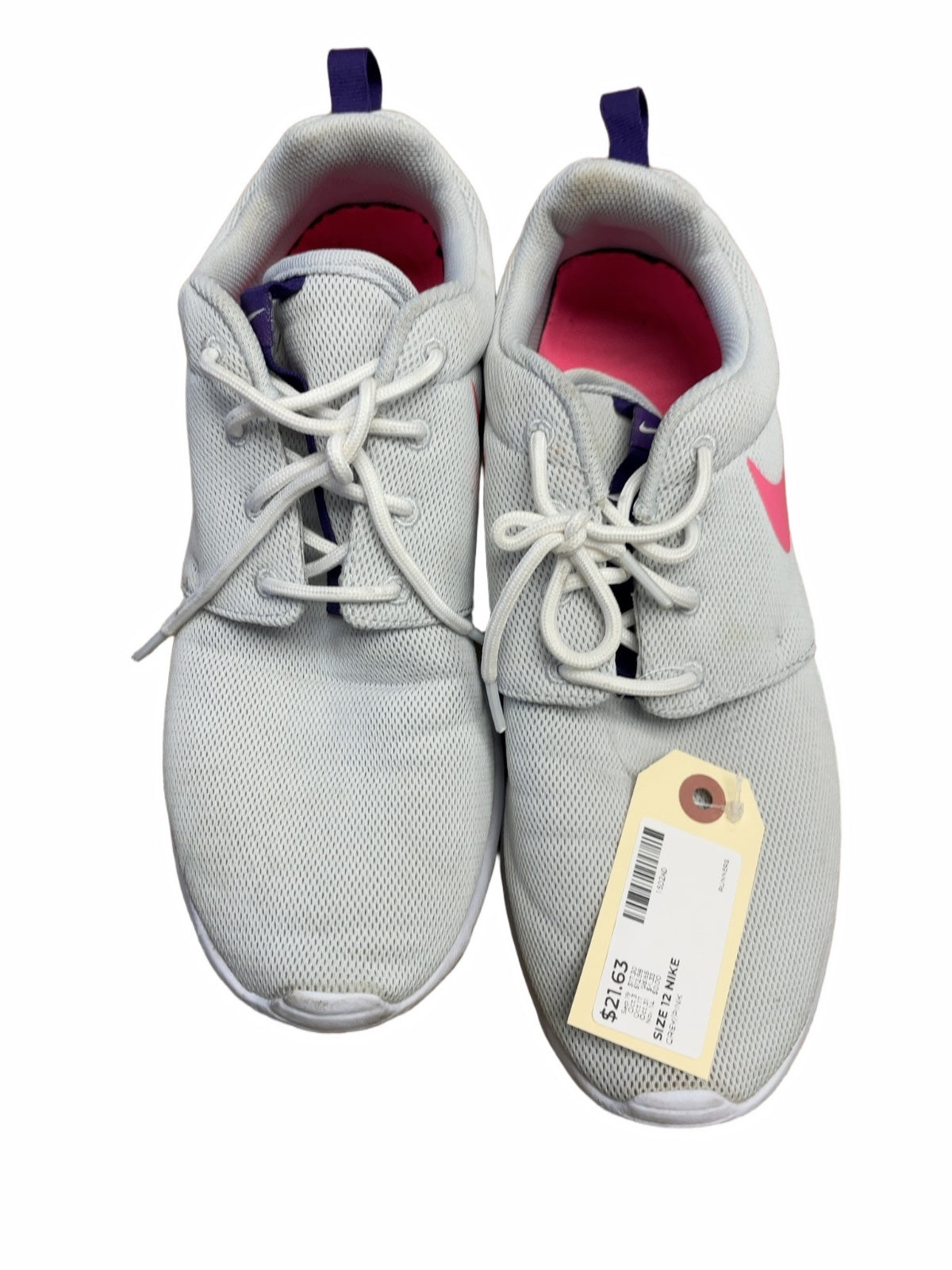 Nike Roshe Size 12 Grey/Pink Runners