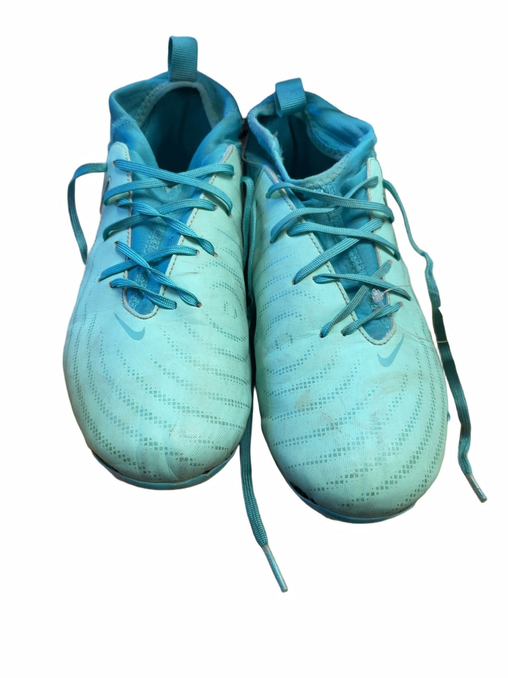 Nike Soccer Cleats Size 6 Blue and Pink