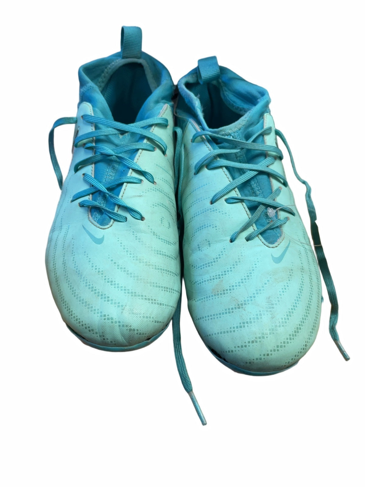 Nike Soccer Cleats Size 6 Blue and Pink