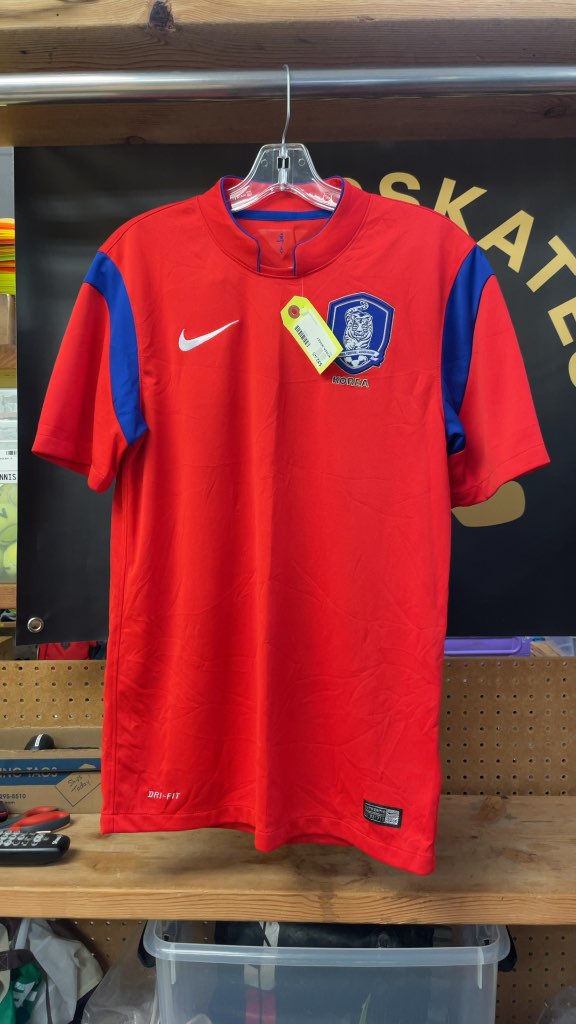 Nike South Korea National Team Soccer Jersey - Red