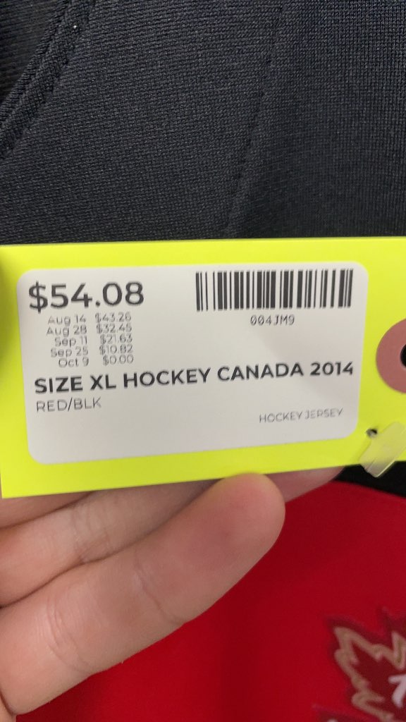Nike Team Canada 2014 100th Anniversary Hockey Jersey - XL