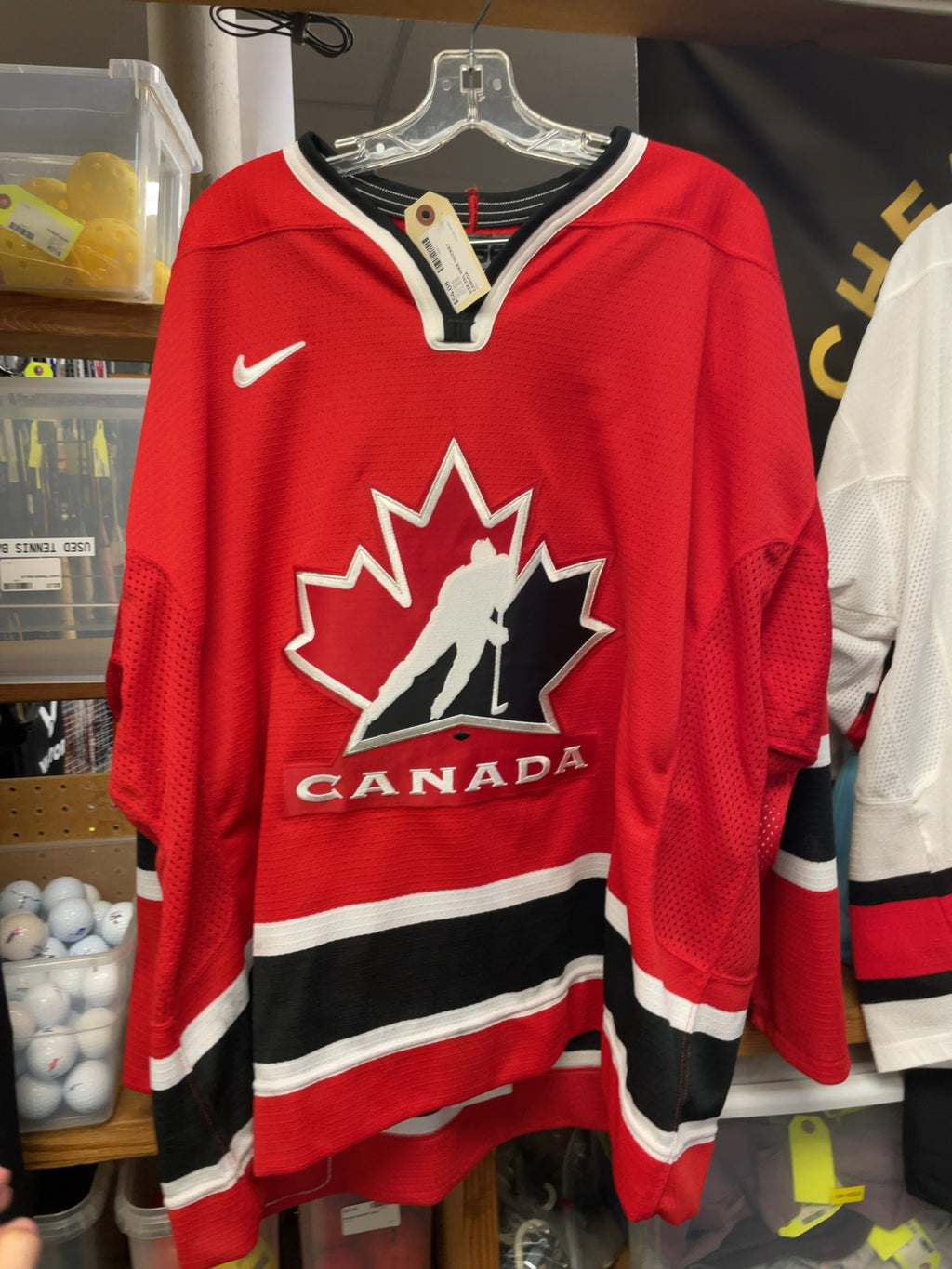 Nike Team Canada Hockey Jersey 2XL Red