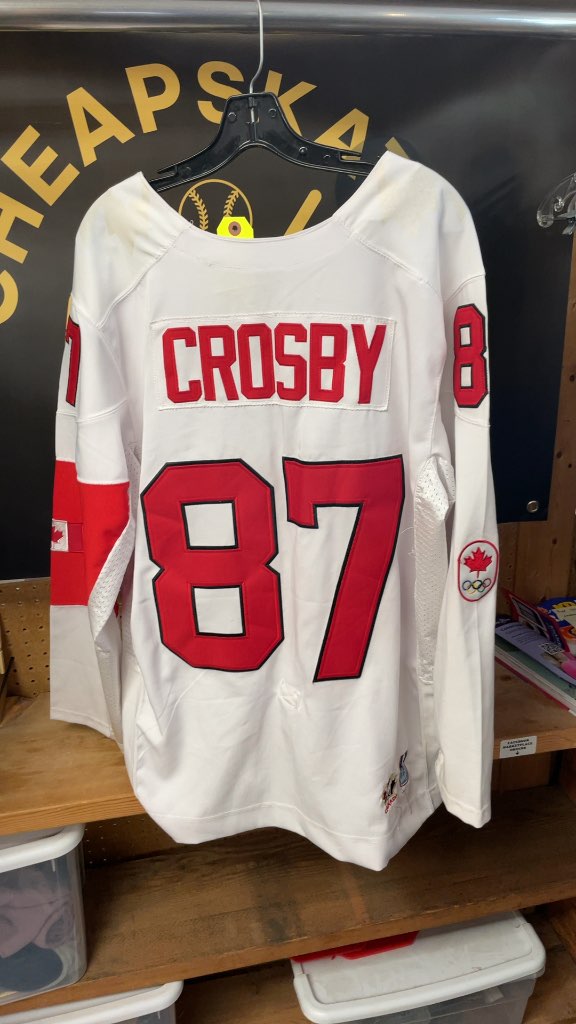 Nike Team Canada Sidney Crosby #87 Olympic Hockey Jersey