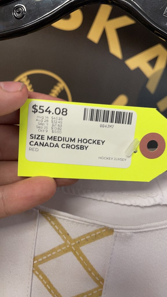 Nike Team Canada Sidney Crosby #87 Olympic Hockey Jersey