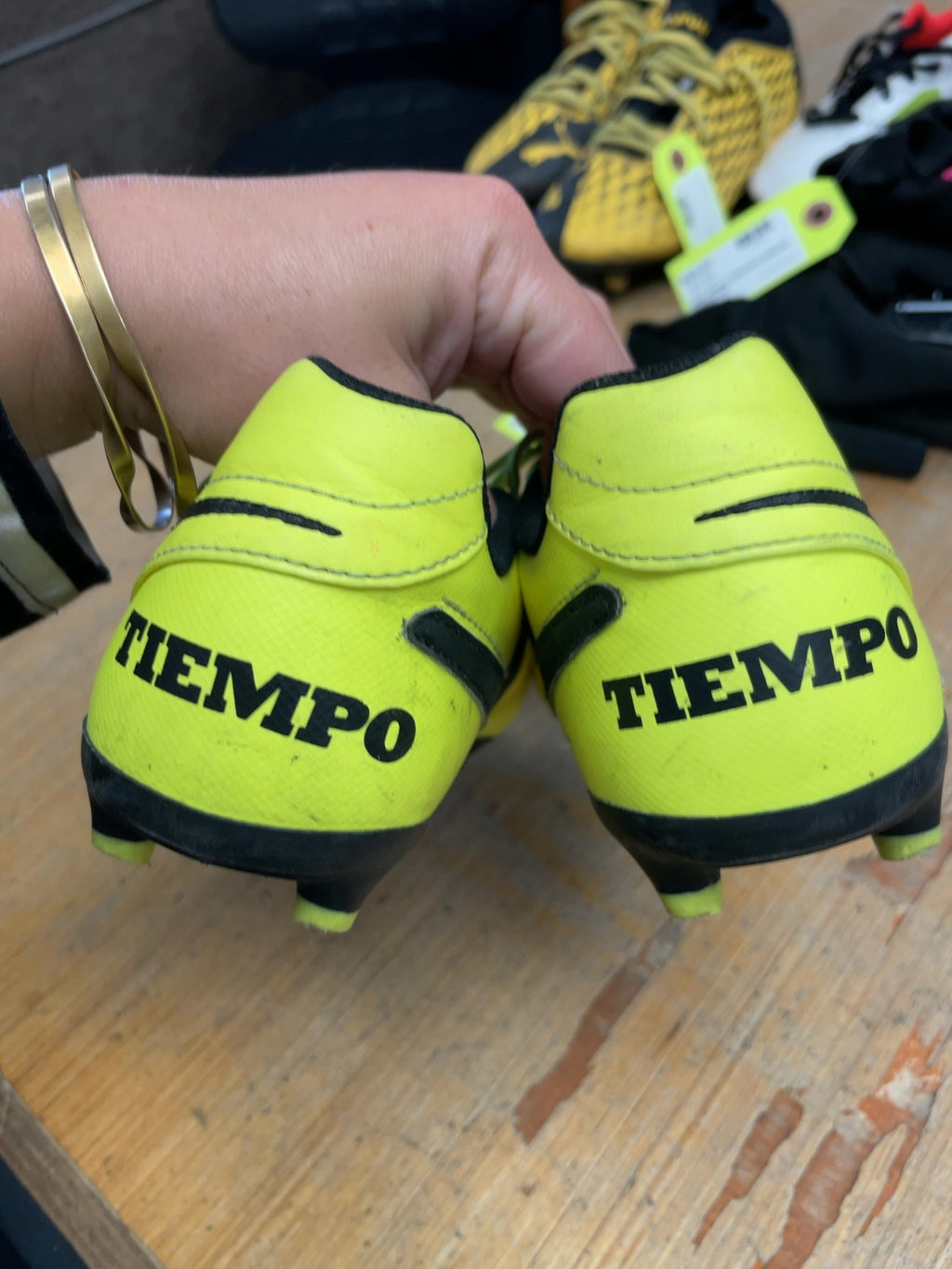 Nike Tiempo Size 2 Soccer Cleats