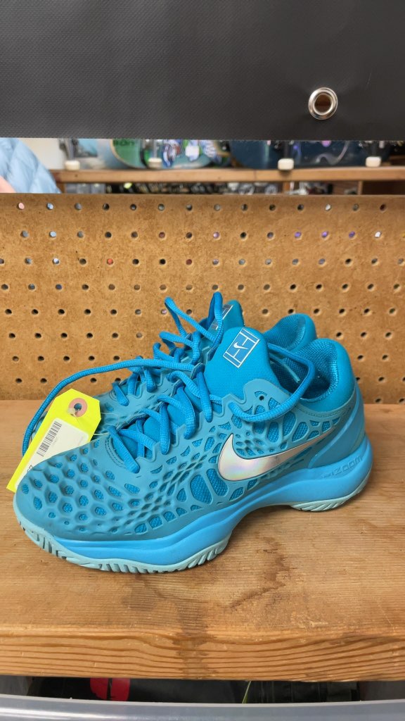 Nike Zoom Cage 2 Blue Tennis Shoes Size 7
