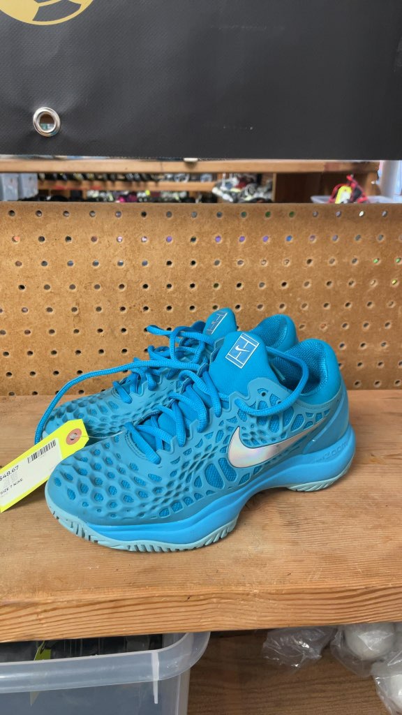 Nike Zoom Cage 2 Blue Tennis Shoes Size 7