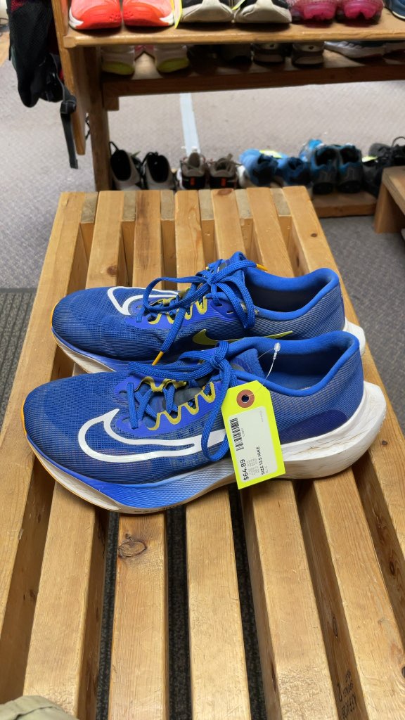 Nike Zoom Fly Running Shoes - Blue - Size 10.5