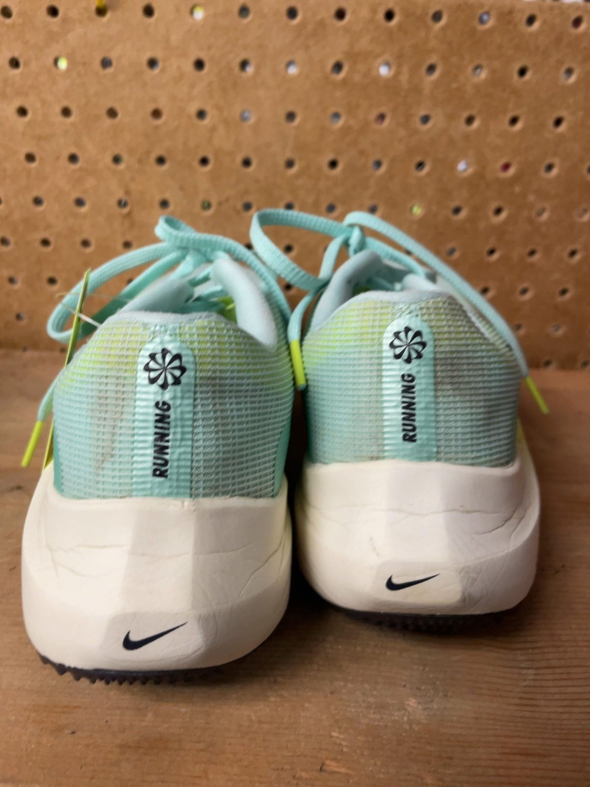 Nike Zoom Fly Size 7 Blue/Green Running Shoes