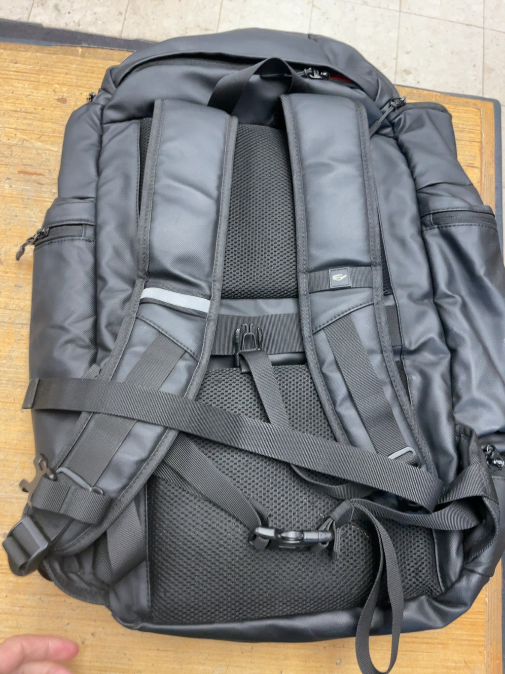 No Brand Backpack Black with Laptop Sleeve
