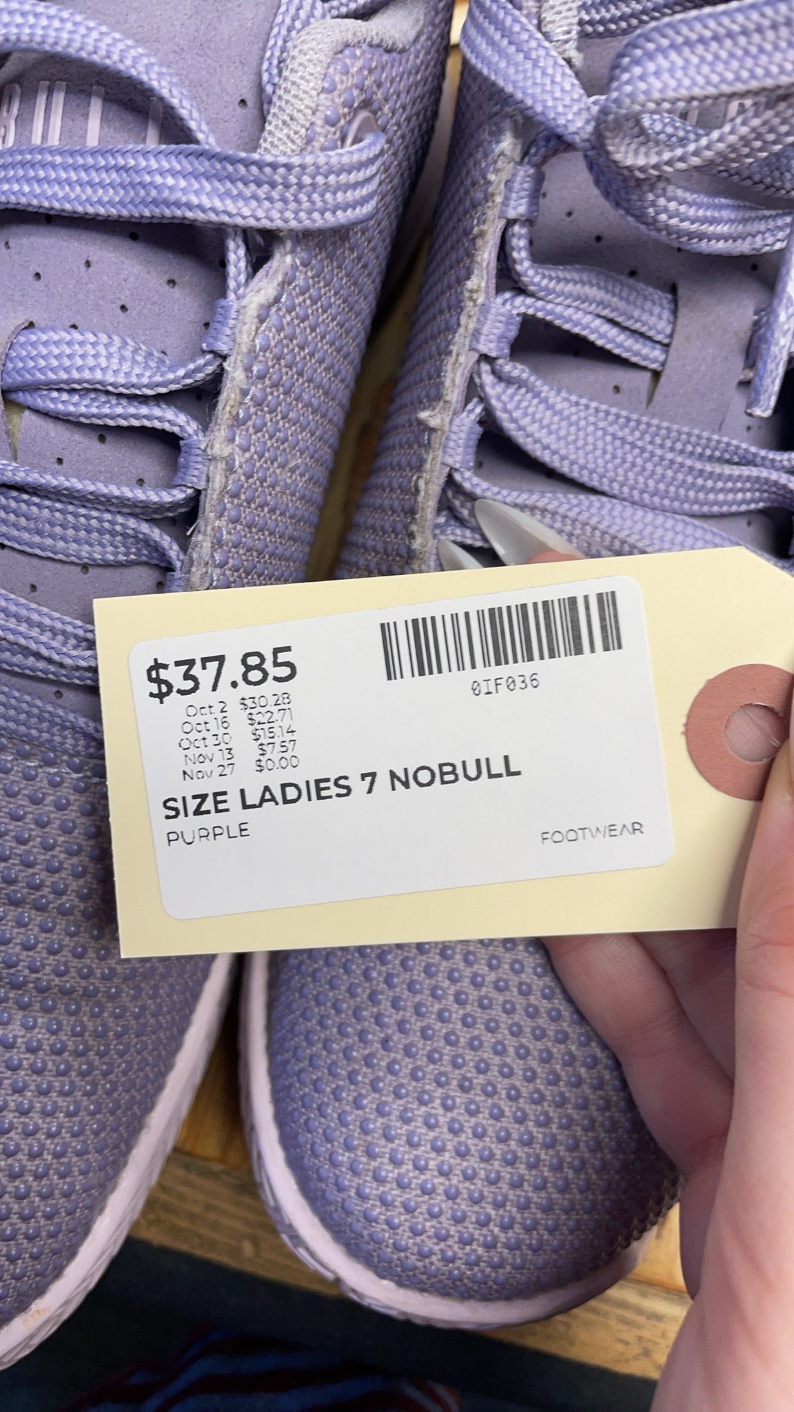 NOBULL Trainer Ladies 7 Purple