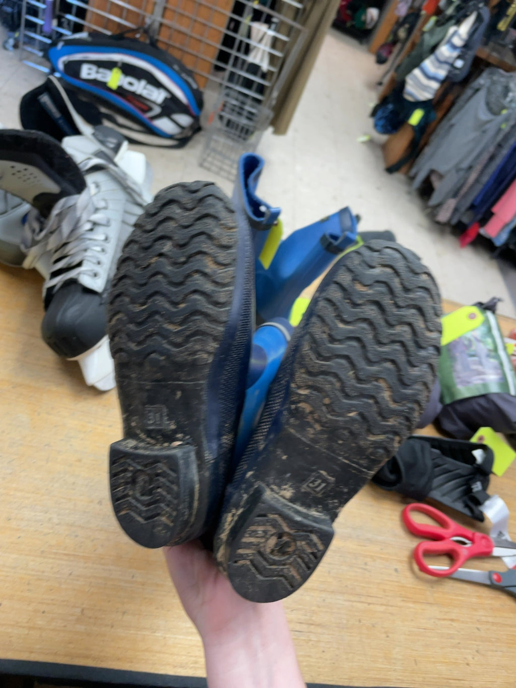 Nokian Rain Boots Size 2 Blue