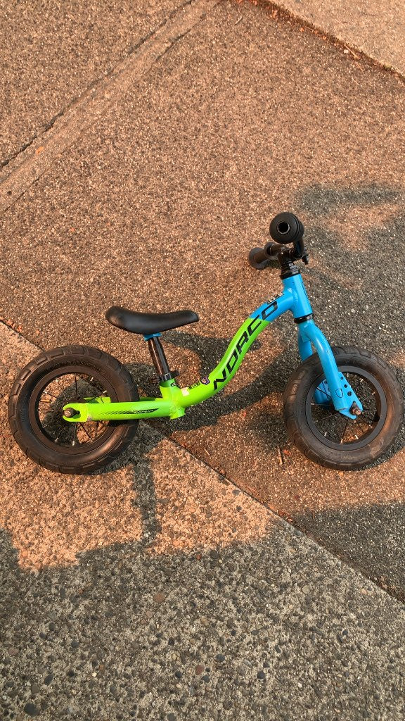 Norco Strider Balance Bike - Green/Blue