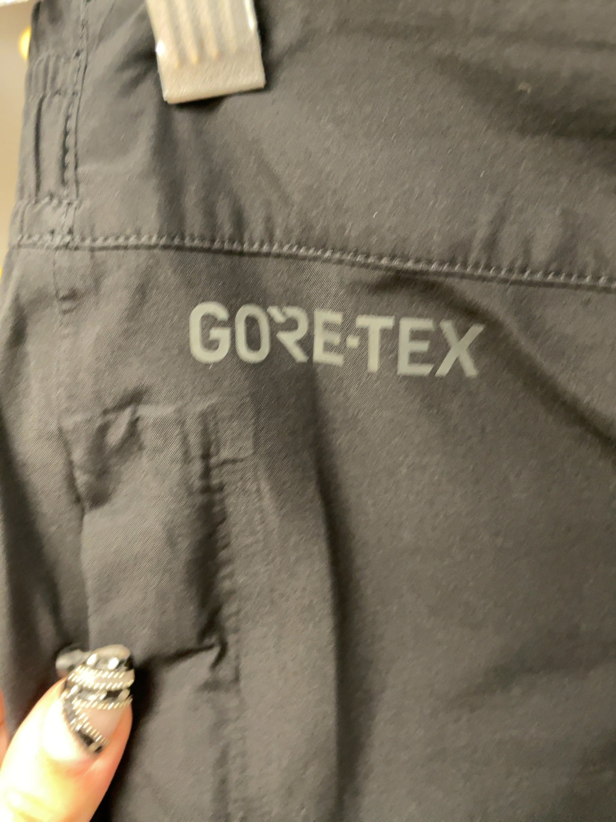 North Face Gore-Tex Rain Pants Ladies Large Black