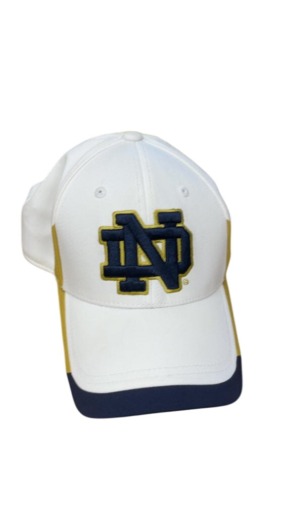 Notre Dame Fighting Irish Baseball Cap - White/Blue/Gold