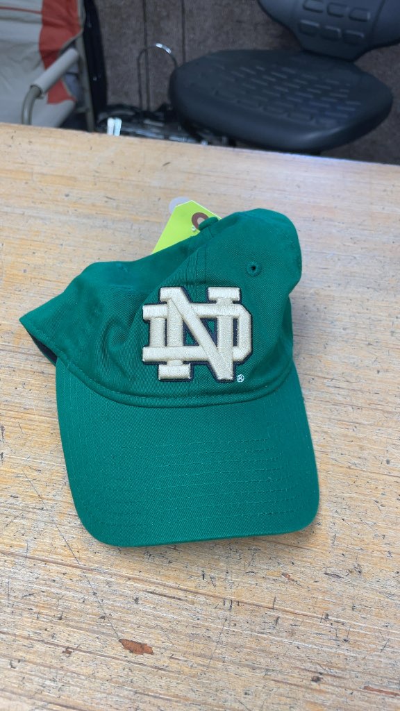 Notre Dame Fighting Irish Green Adjustable Hat