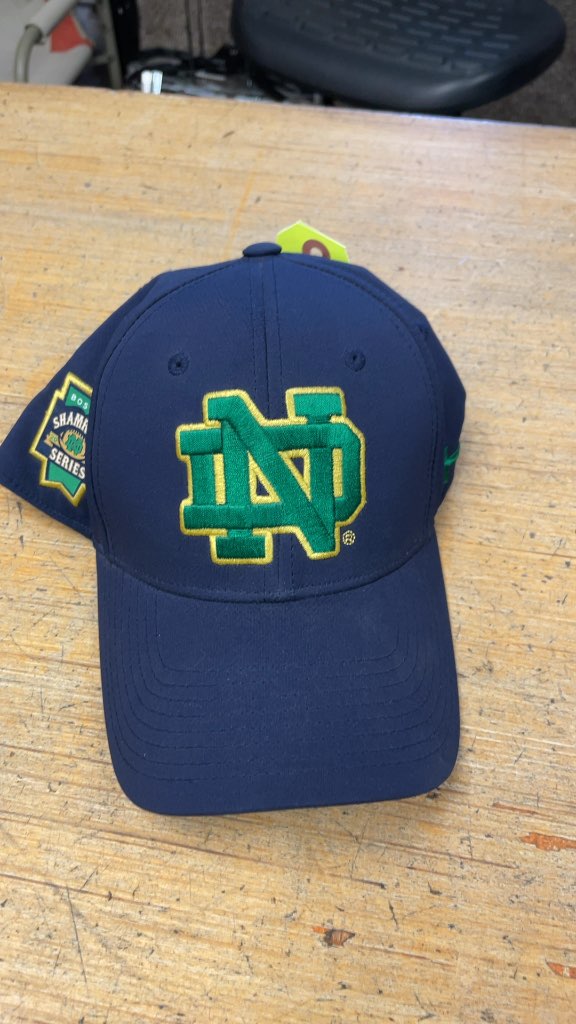 Notre Dame Shamrock Series Navy/Green Hat