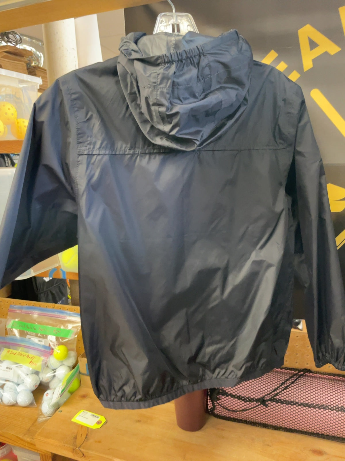 O8 Rain Jacket 10Y Black