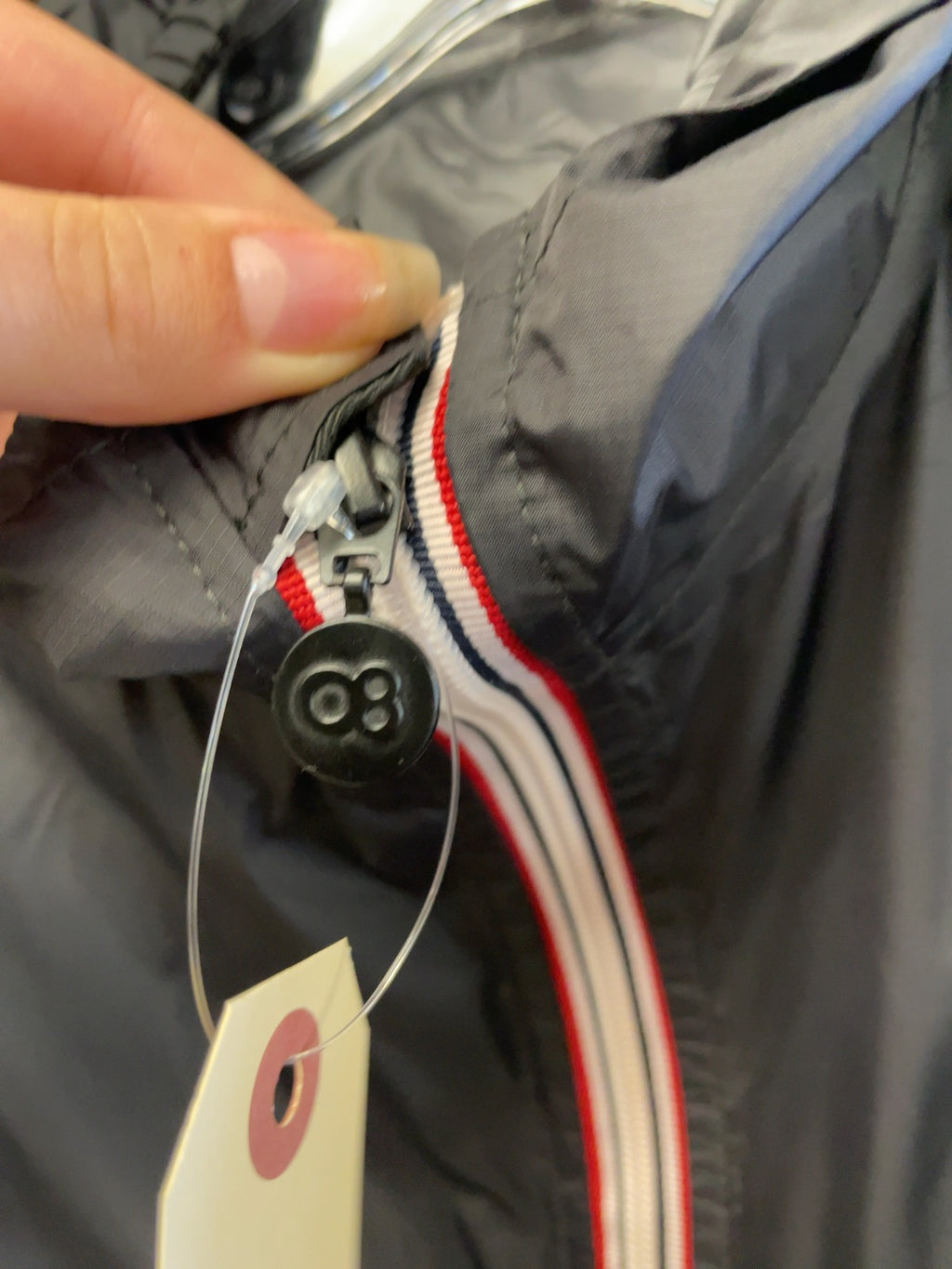 O8 Rain Jacket 10Y Black
